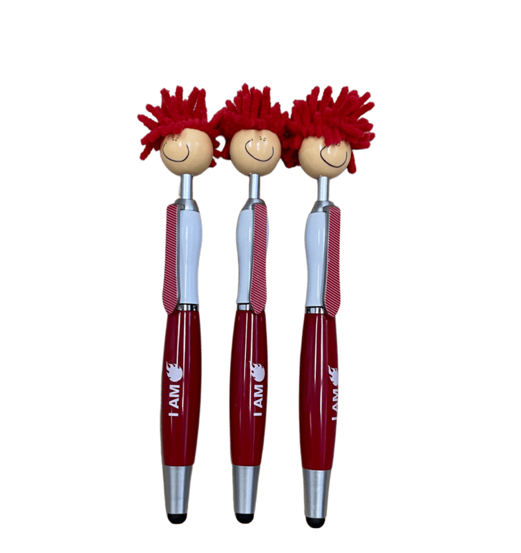 Combo Pack - I AM FIREDUP (Fuzzy Top) Pens