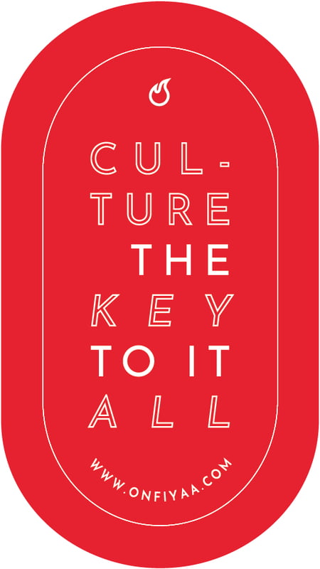 Culture - The Key To It All Sticker