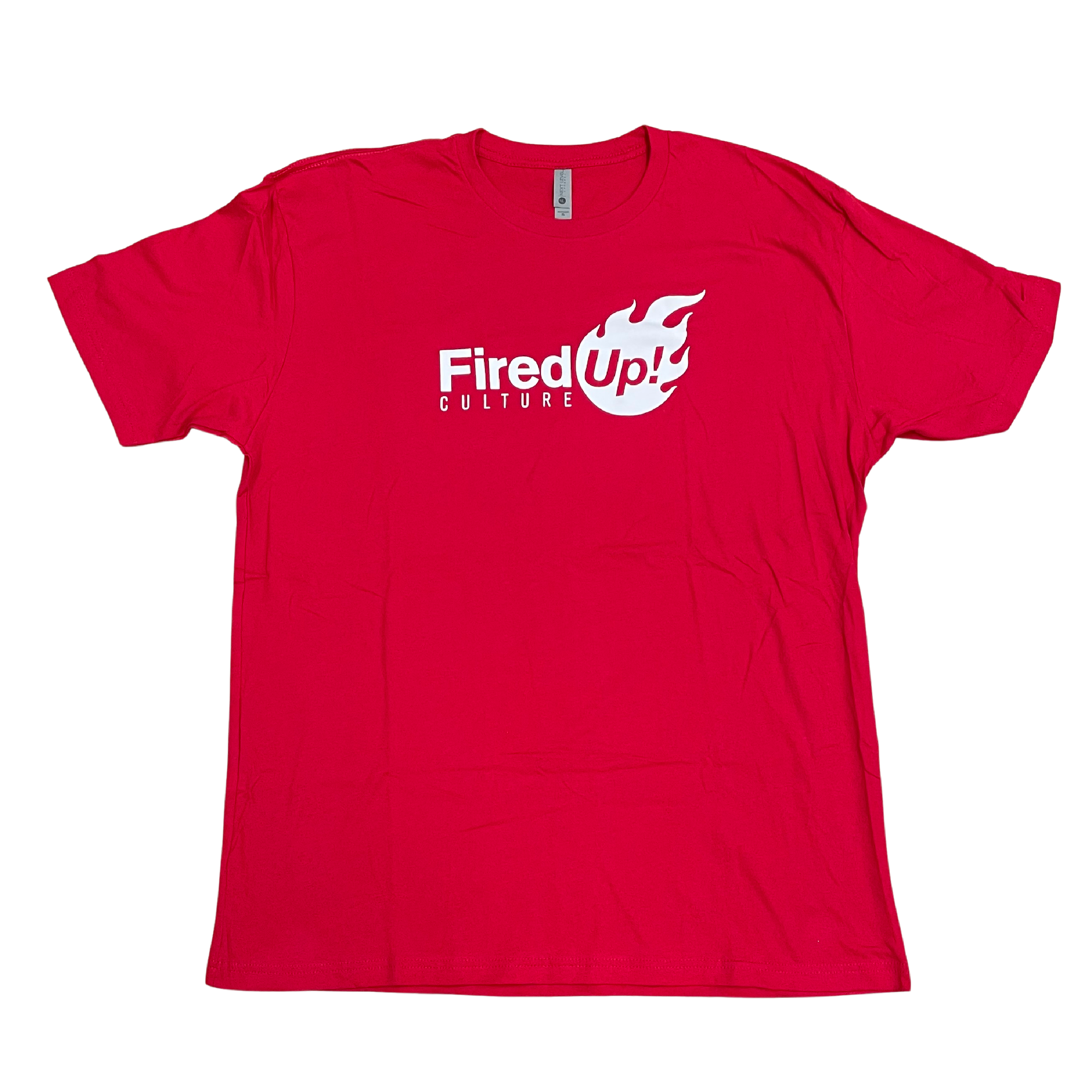 Fired-Up! Red T-Shirt-Adult-XL