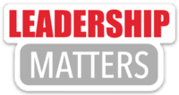 Leadership Matters Sticker